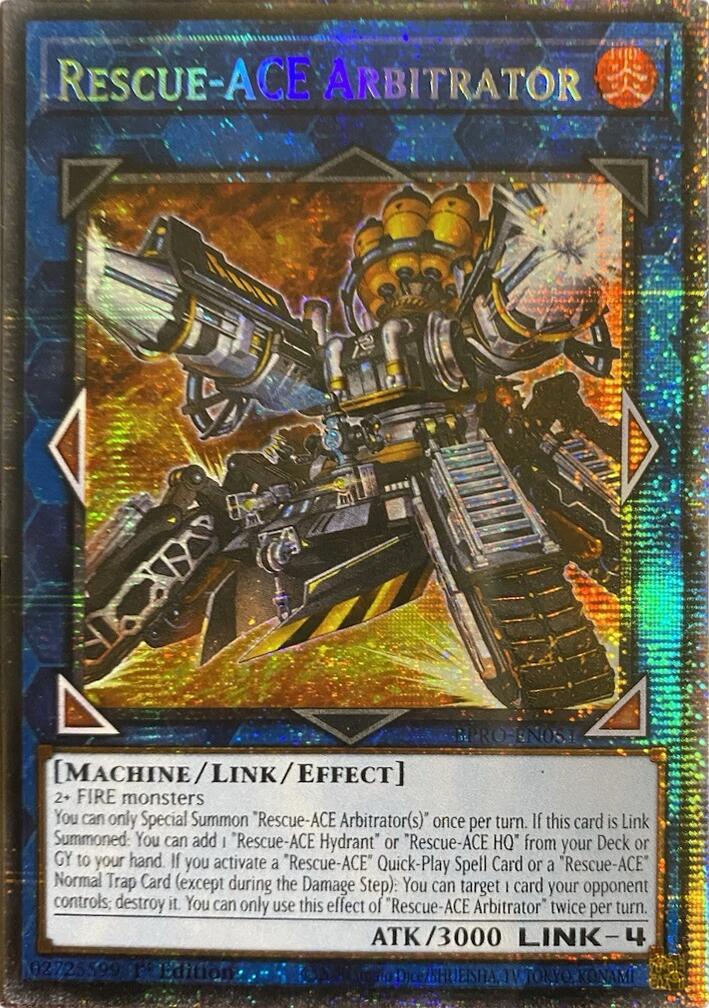 Rescue-ACE Arbitrator (Starlight Rare) [BPRO-EN051] Starlight Rare | Shuffle n Cut Hobbies & Games