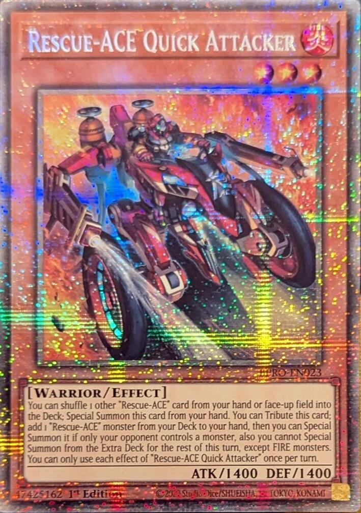 Rescue-ACE Quick Attacker (Starlight Rare) [BPRO-EN023] Starlight Rare | Shuffle n Cut Hobbies & Games