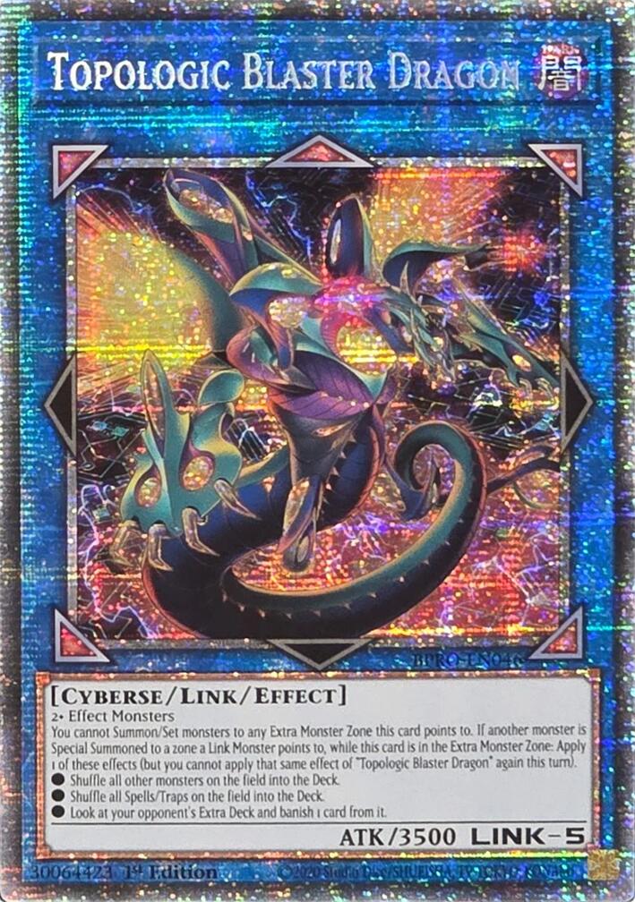 Topologic Blaster Dragon (Starlight Rare) [BPRO-EN046] Starlight Rare | Shuffle n Cut Hobbies & Games