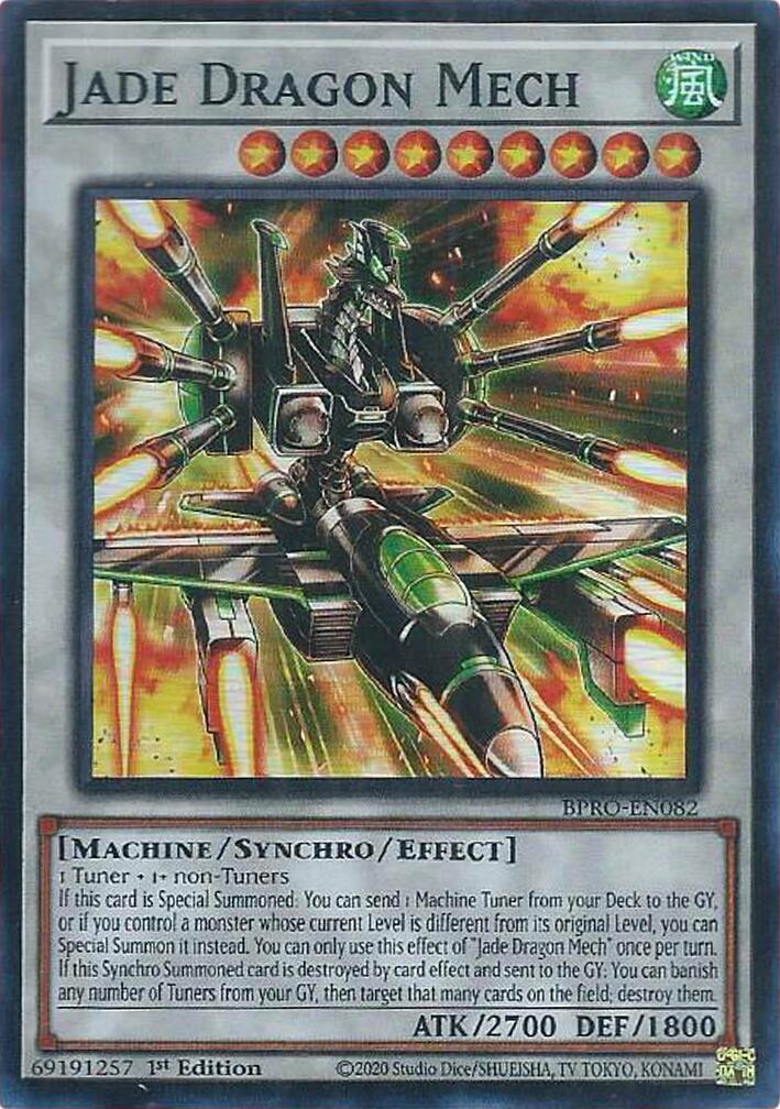 Jade Dragon Mech [BPRO-EN082] Super Rare | Shuffle n Cut Hobbies & Games