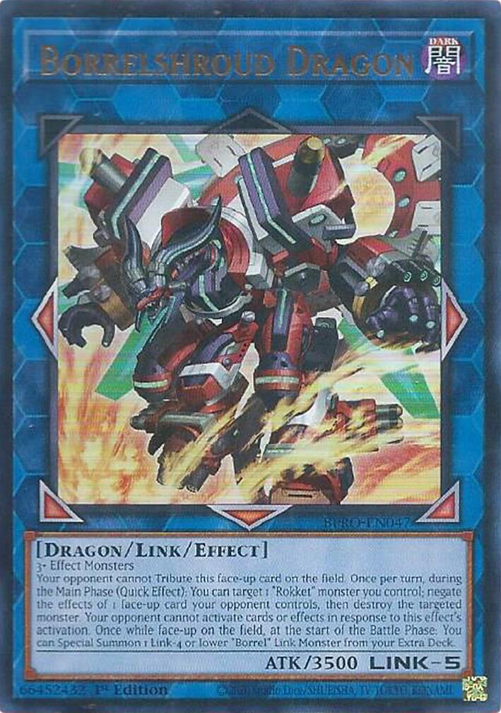 Borrelshroud Dragon [BPRO-EN047] Ultra Rare | Shuffle n Cut Hobbies & Games