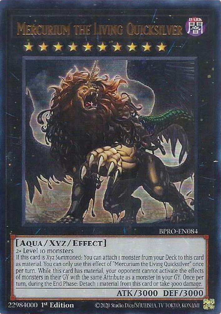 Mercurium the Living Quicksilver [BPRO-EN084] Ultra Rare | Shuffle n Cut Hobbies & Games