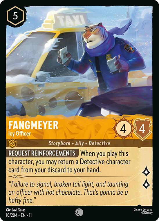 Fangmeyer - Icy Officer (10/204) [Winterspell] | Shuffle n Cut Hobbies & Games