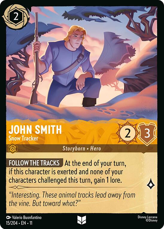 John Smith - Snow Tracker (15/204) [Winterspell] | Shuffle n Cut Hobbies & Games