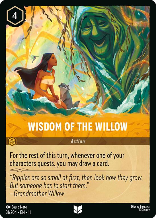 Wisdom of the Willow (31/204) [Winterspell] | Shuffle n Cut Hobbies & Games