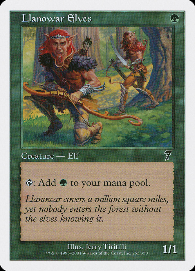 Llanowar Elves [Seventh Edition] | Shuffle n Cut Hobbies & Games