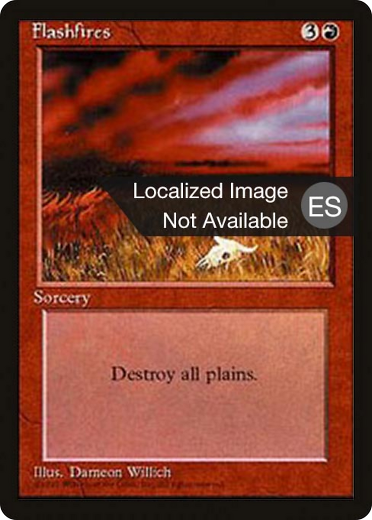 Flashfires [Fourth Edition Foreign Black Border] | Shuffle n Cut Hobbies & Games
