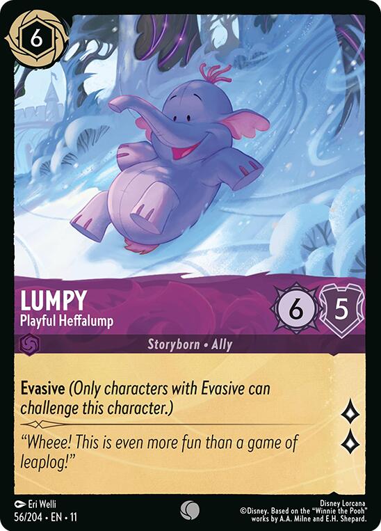 Lumpy - Playful Heffalump (56/204) [Winterspell] | Shuffle n Cut Hobbies & Games