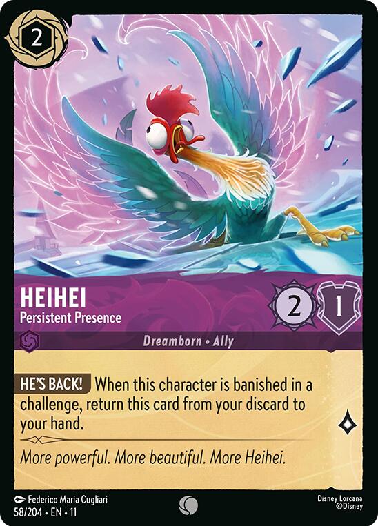 HeiHei - Persistent Presence (58/204) [Winterspell] | Shuffle n Cut Hobbies & Games