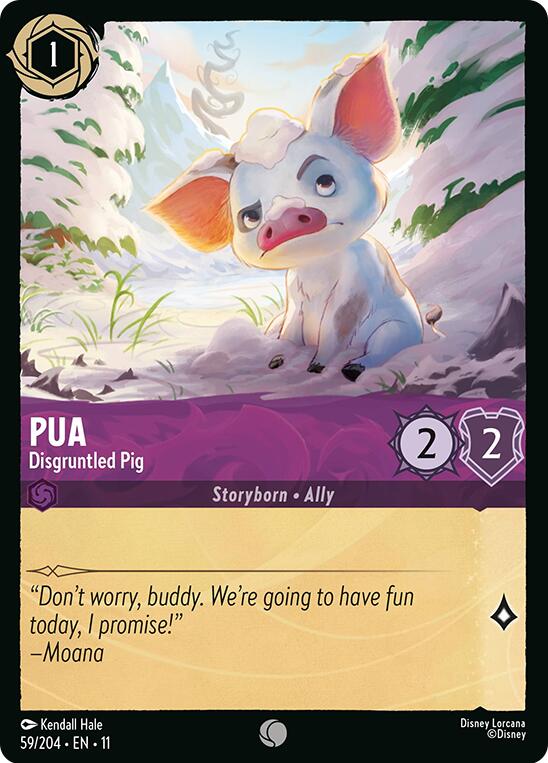 Pua - Disgruntled Pig (59/204) [Winterspell] | Shuffle n Cut Hobbies & Games