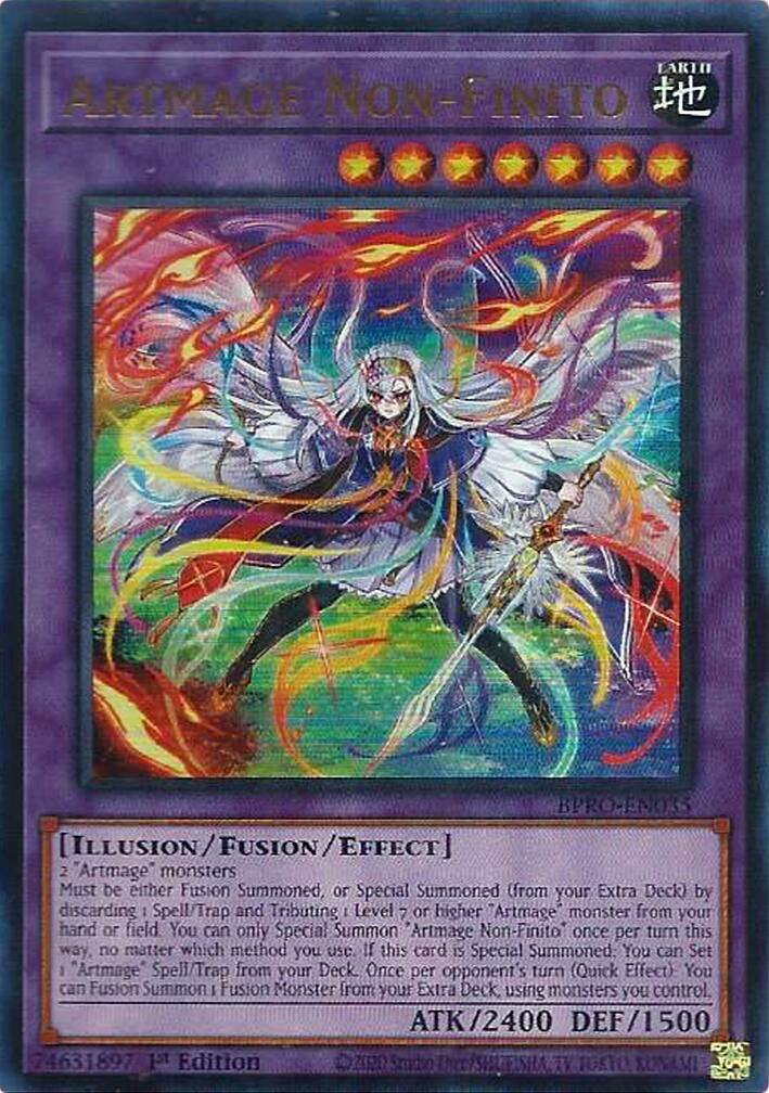 Artmage Non-Finito [BPRO-EN035] Ultra Rare | Shuffle n Cut Hobbies & Games