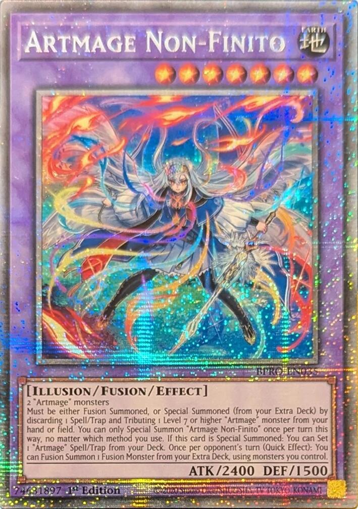 Artmage Non-Finito [BPRO-EN035] Starlight Rare | Shuffle n Cut Hobbies & Games