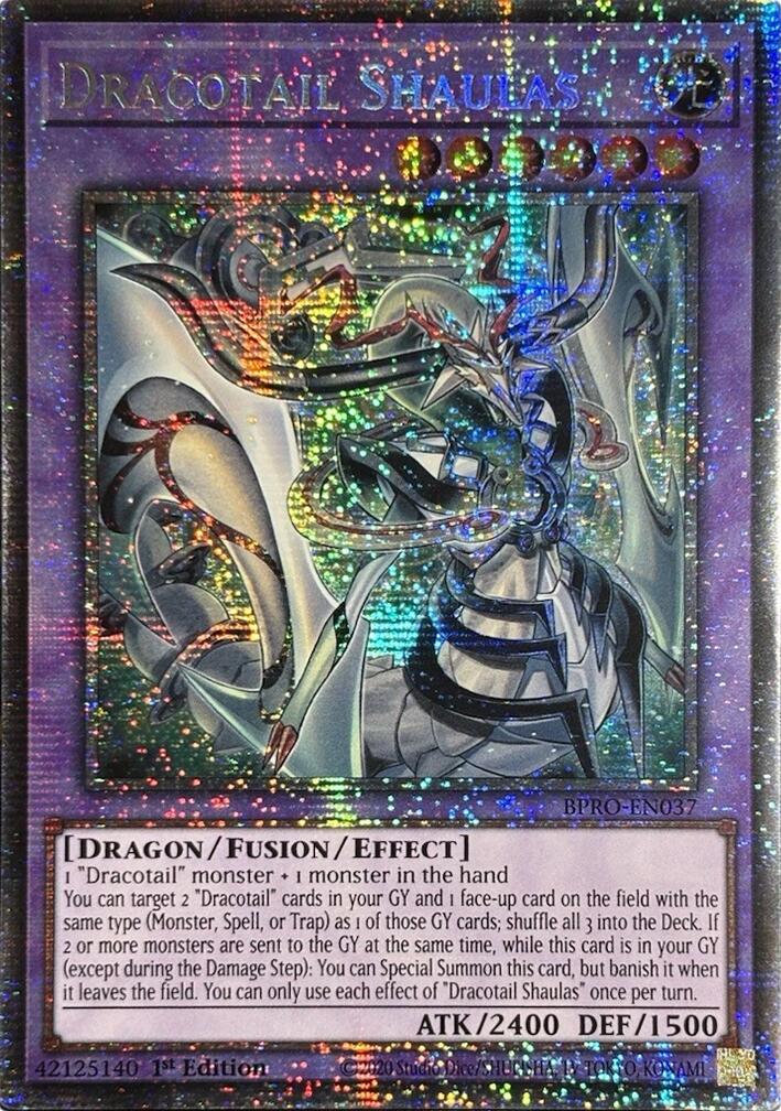 Dracotail Shaulas [BPRO-EN037] Starlight Rare | Shuffle n Cut Hobbies & Games