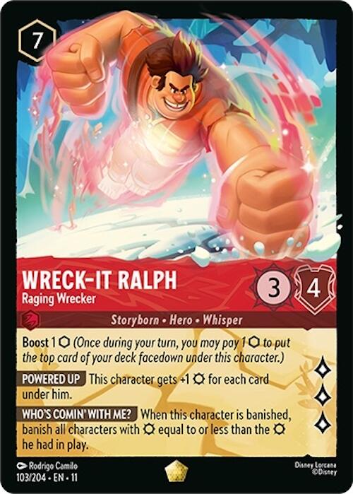 Wreck-It Ralph - Raging Wrecker (103/204) [Winterspell] | Shuffle n Cut Hobbies & Games