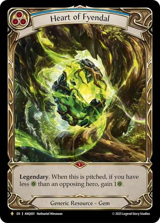 Heart of Fyendal [ANQ001] (Compendium of Rathe - Antiquity Pack) | Shuffle n Cut Hobbies & Games