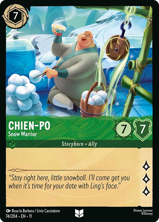 Chien-Po - Snow Warrior (74/204) [Winterspell] | Shuffle n Cut Hobbies & Games