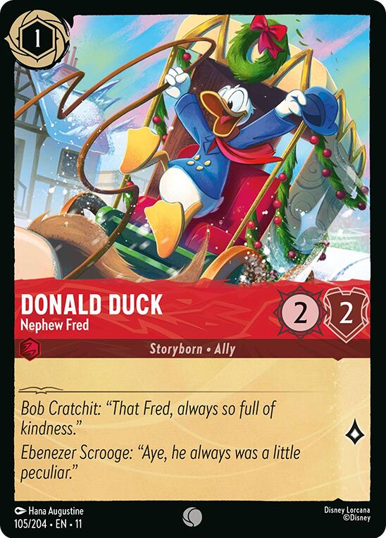 Donald Duck - Nephew Fred (105/204) [Winterspell] | Shuffle n Cut Hobbies & Games