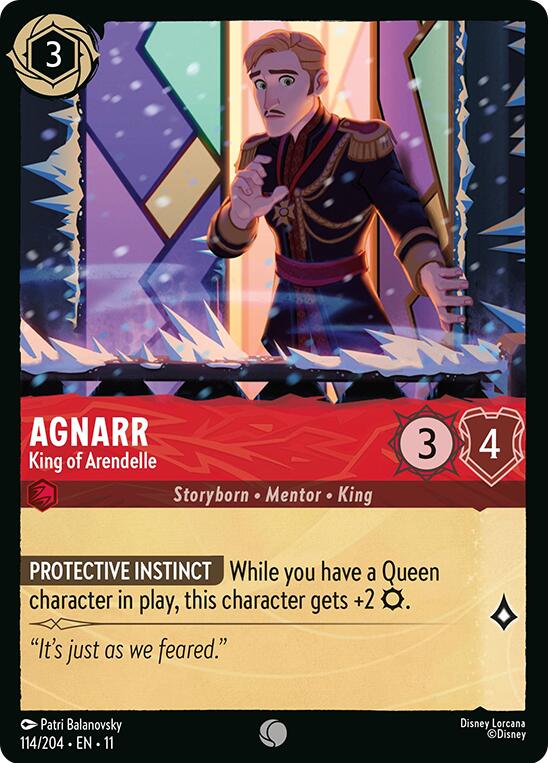 Agnarr - King of Arendelle (114/204) [Winterspell] | Shuffle n Cut Hobbies & Games