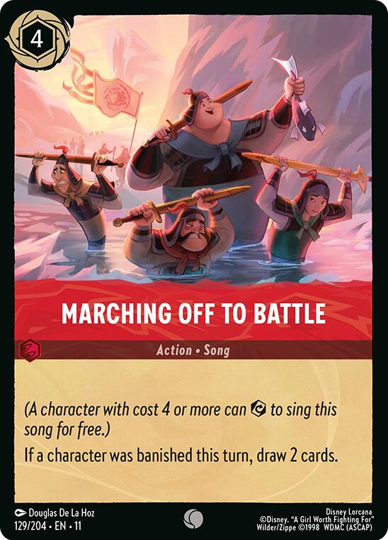 Marching Off to Battle (129/204) [Winterspell] | Shuffle n Cut Hobbies & Games