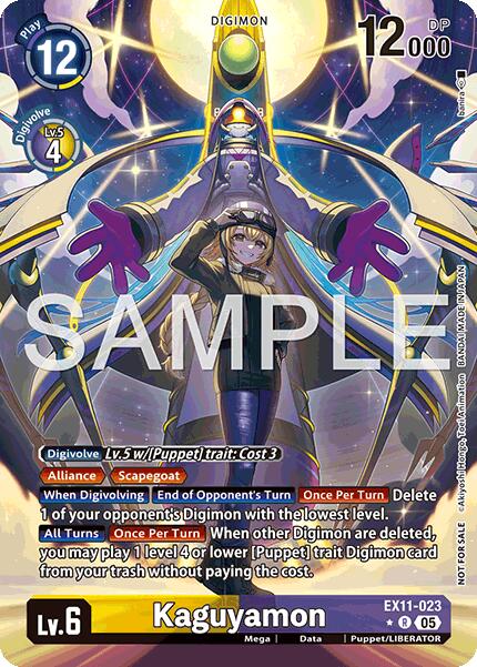 Kaguyamon [EX11-023] (Box Topper) [Dawn of Liberator] | Shuffle n Cut Hobbies & Games