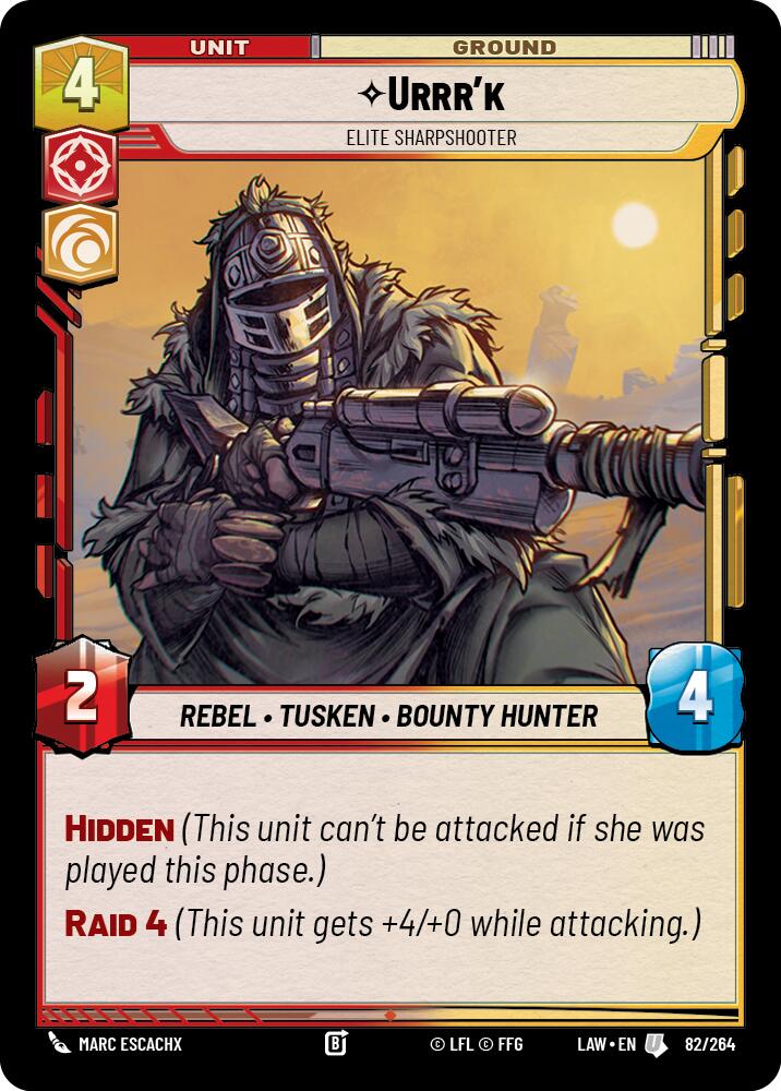 Urrr'k - Elite Sharpshooter (82/264) (82/264) [A Lawless Time] | Shuffle n Cut Hobbies & Games