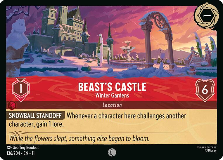 Beast's Castle - Winter Gardens (136/204) [Winterspell] | Shuffle n Cut Hobbies & Games