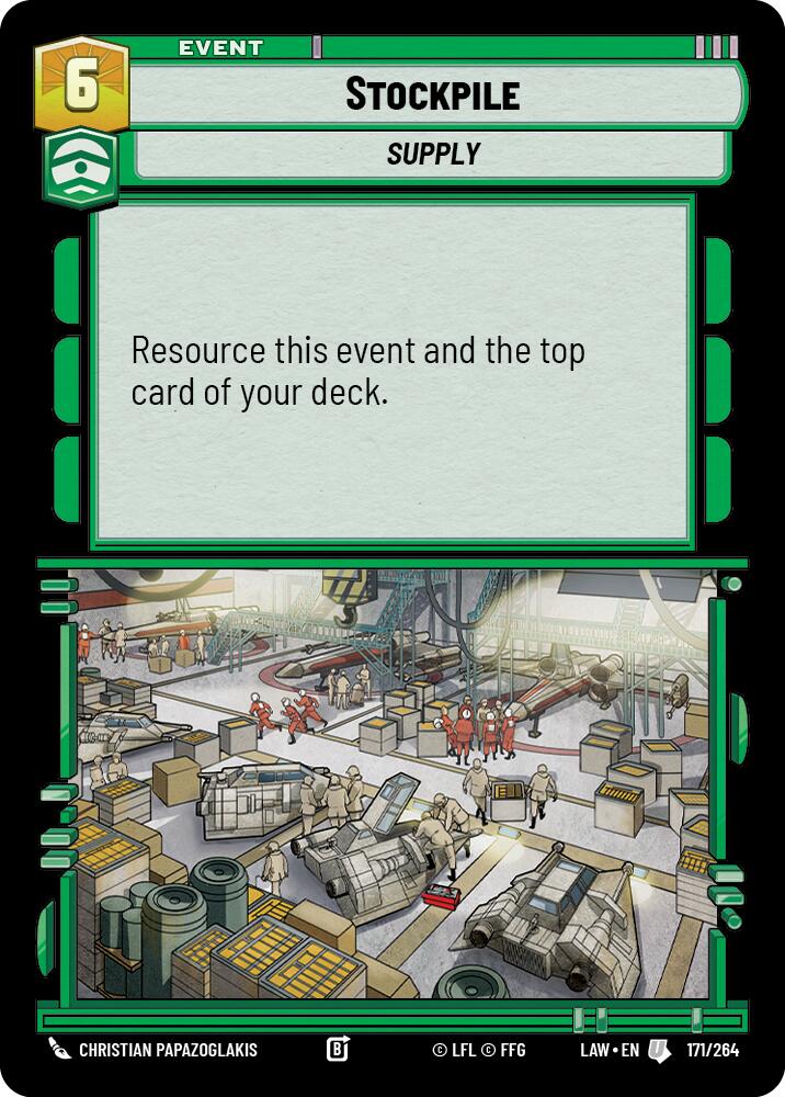 Stockpile (171/264) (171/264) [A Lawless Time] | Shuffle n Cut Hobbies & Games