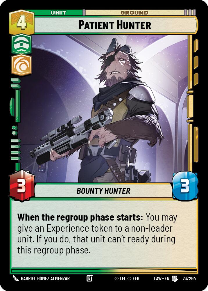 Patient Hunter (73/264) (73/264) [A Lawless Time] | Shuffle n Cut Hobbies & Games