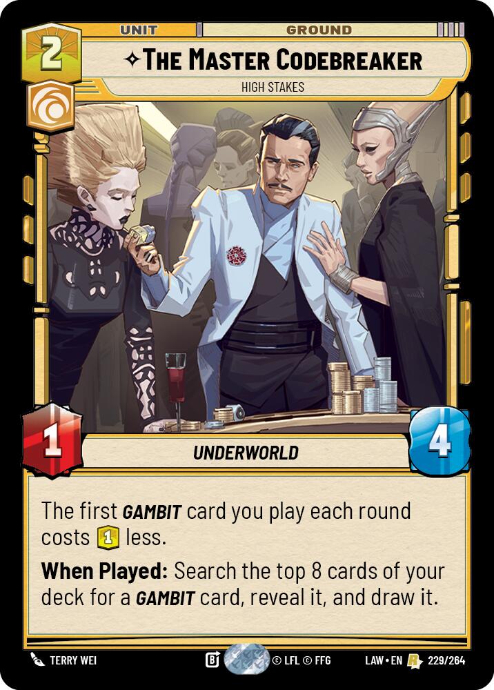 The Master Codebreaker - High Stakes (229/264) (229/264) [A Lawless Time] | Shuffle n Cut Hobbies & Games