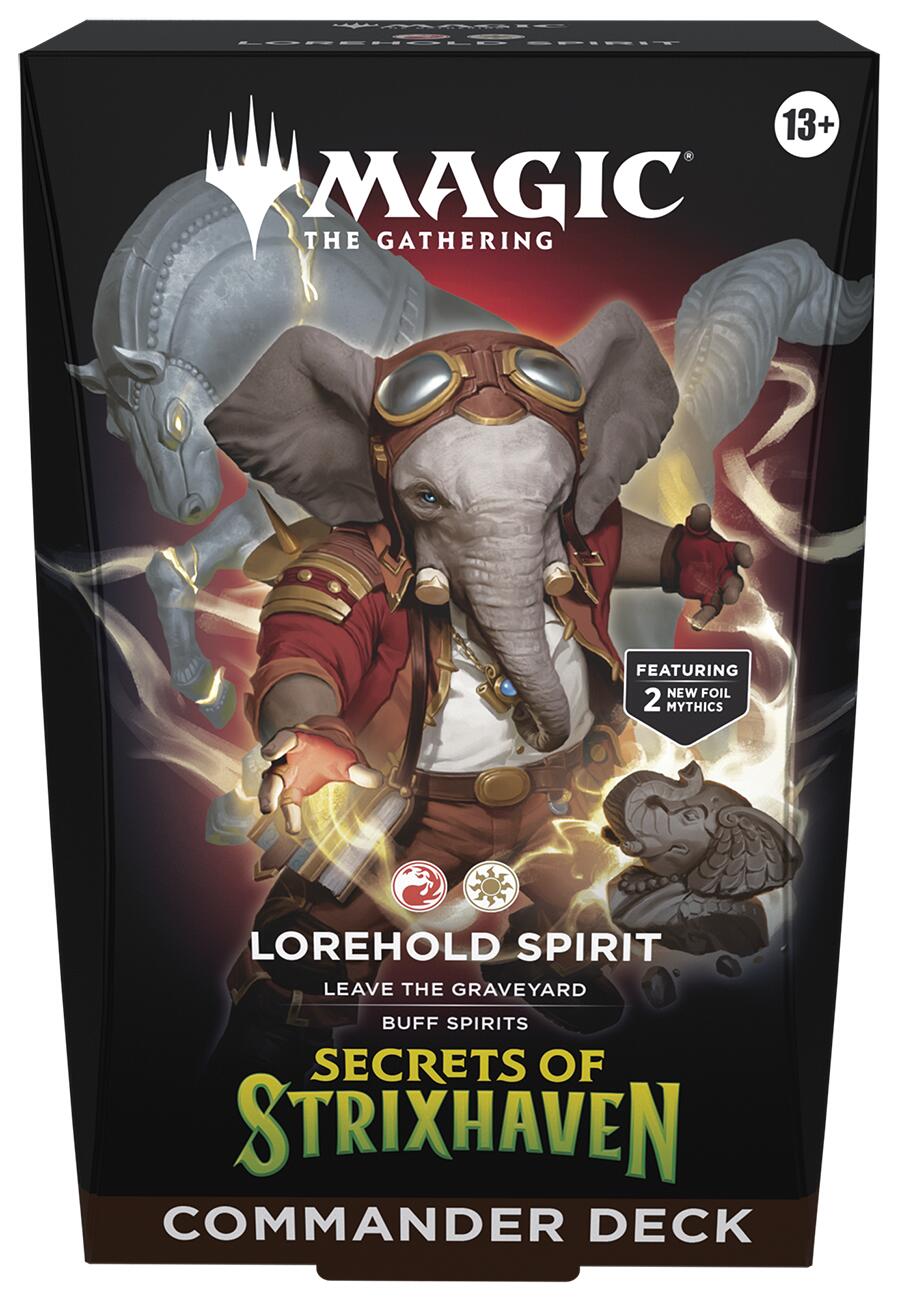Secrets of Strixhaven Commander Deck - Lorehold Spirit | Shuffle n Cut Hobbies & Games