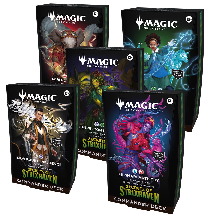 Secrets of Strixhaven Commander Deck Case | Shuffle n Cut Hobbies & Games