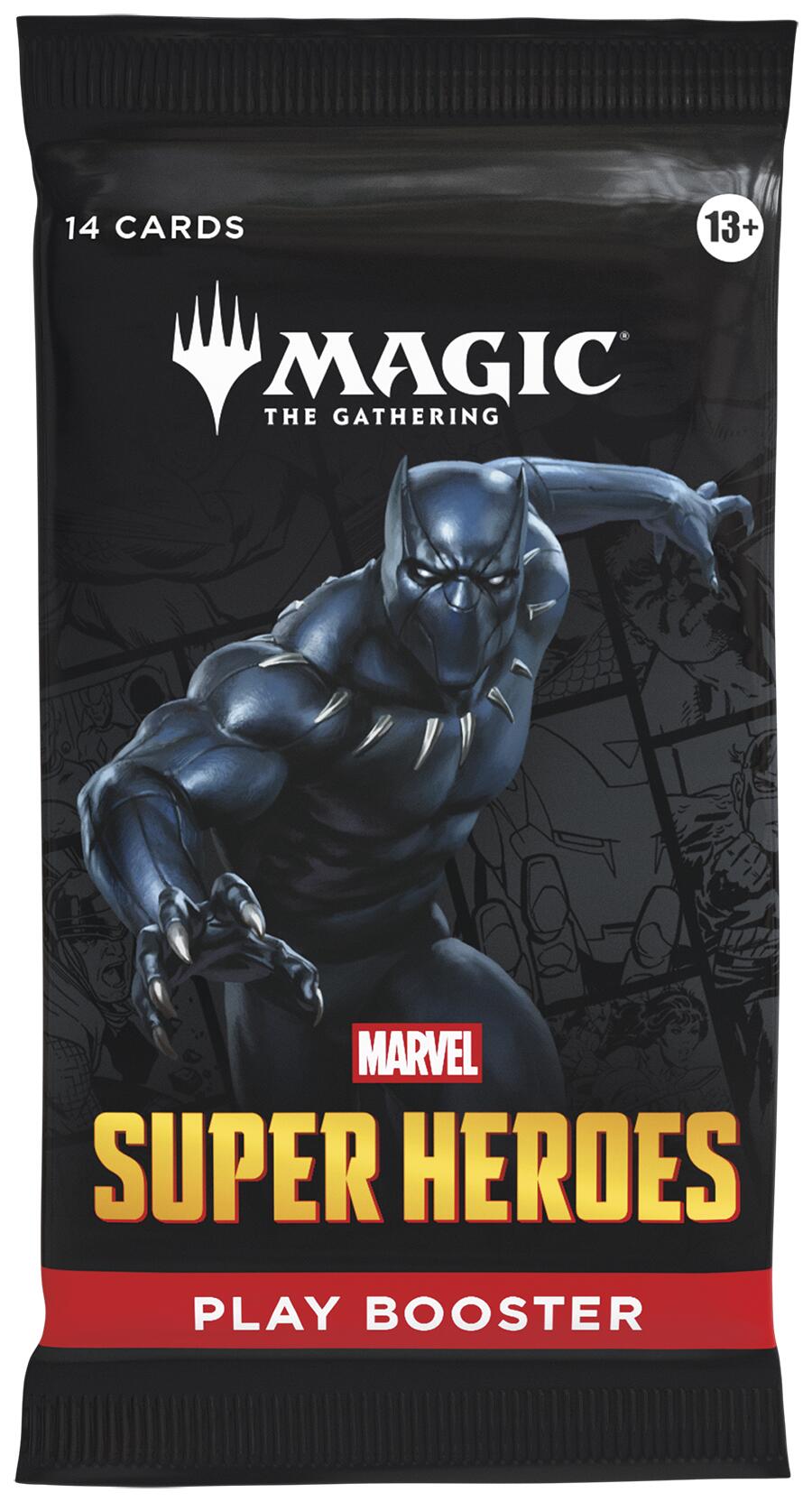 Marvel Super Heroes - Play Booster Pack | Shuffle n Cut Hobbies & Games