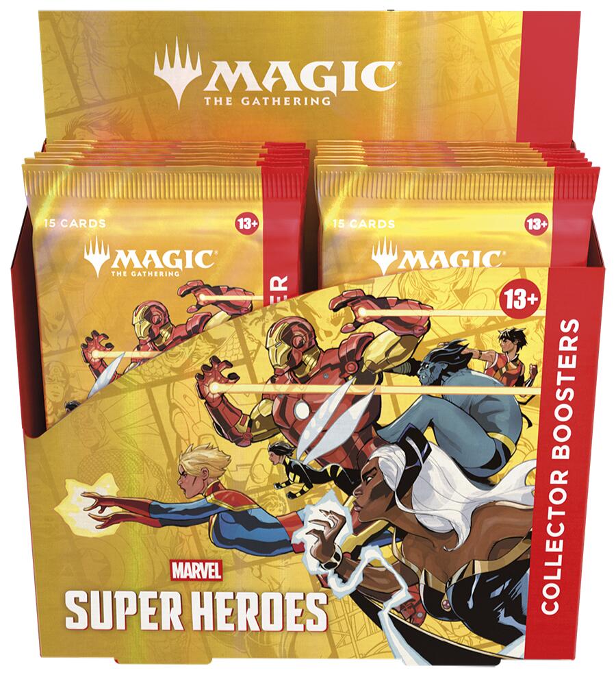 Marvel Super Heroes - Collector Booster Display | Shuffle n Cut Hobbies & Games