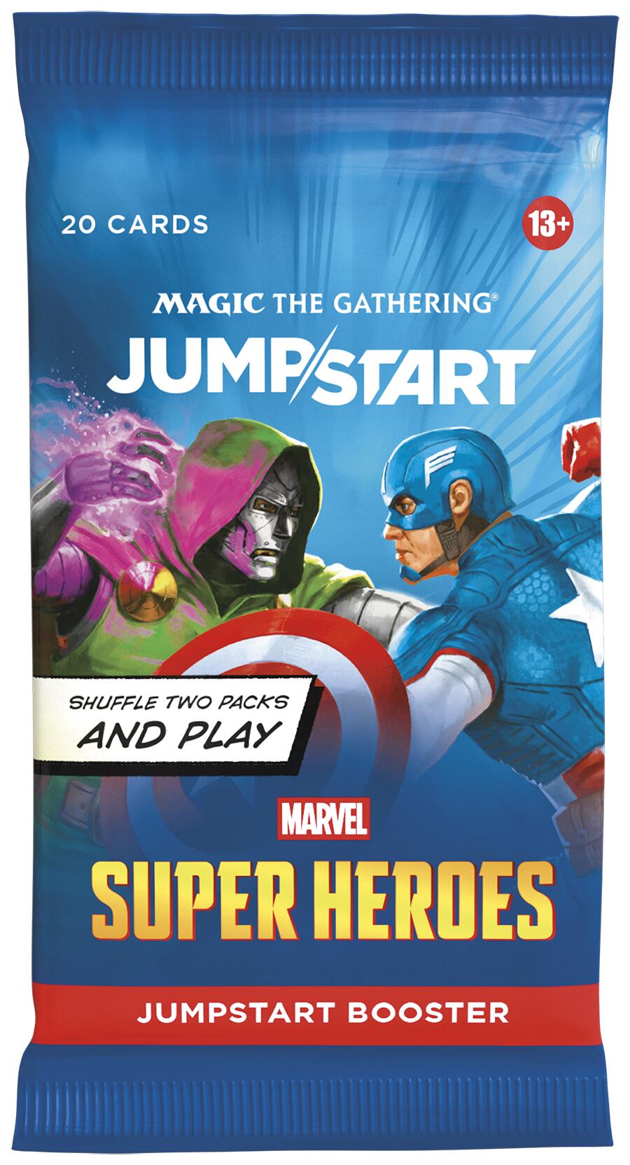 Marvel Super Heroes - Jumpstart Booster Pack | Shuffle n Cut Hobbies & Games