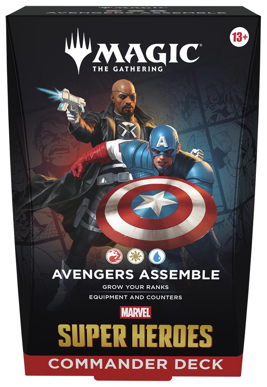 Marvel Super Heroes Commander Deck - Avengers Assemble | Shuffle n Cut Hobbies & Games