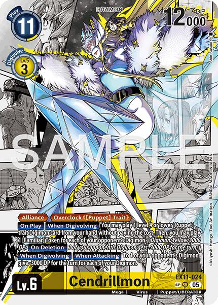 Cendrillmon [EX11-024] (SP) [Dawn of Liberator] | Shuffle n Cut Hobbies & Games