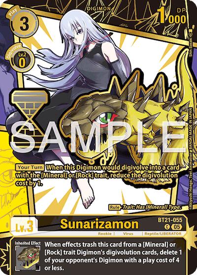 Sunarizamon [EX11-038] (Rare Pull) [Dawn of Liberator] | Shuffle n Cut Hobbies & Games