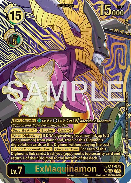 ExMaquinamon [EX11-073] (Rare Pull) [Dawn of Liberator] | Shuffle n Cut Hobbies & Games