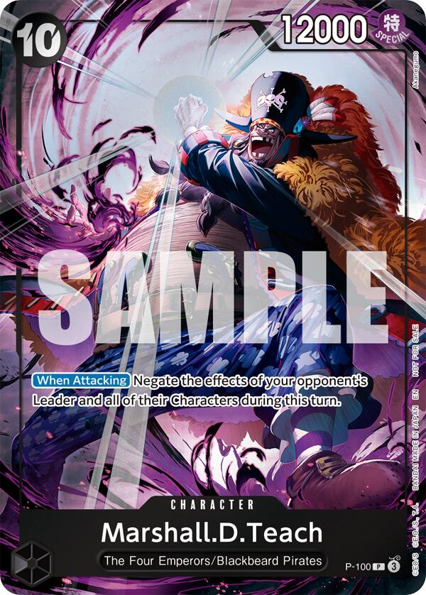 Marshall.D.Teach (Event Pack Vol. 8) [One Piece Promotion Cards] | Shuffle n Cut Hobbies & Games