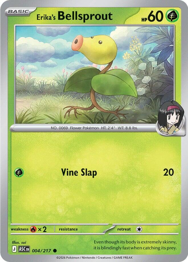 Erika's Bellsprout (004/217) [Mega Evolution: Ascended Heroes] | Shuffle n Cut Hobbies & Games