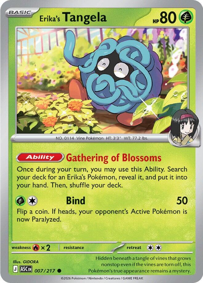 Erika's Tangela (007/217) [Mega Evolution: Ascended Heroes] | Shuffle n Cut Hobbies & Games