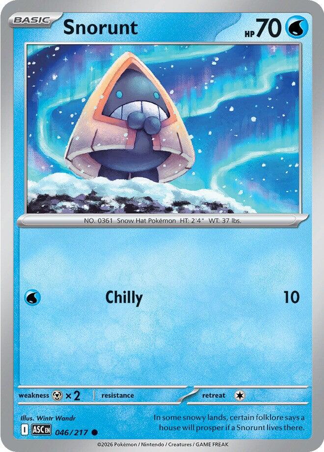 Snorunt (046/217) [Mega Evolution: Ascended Heroes] | Shuffle n Cut Hobbies & Games