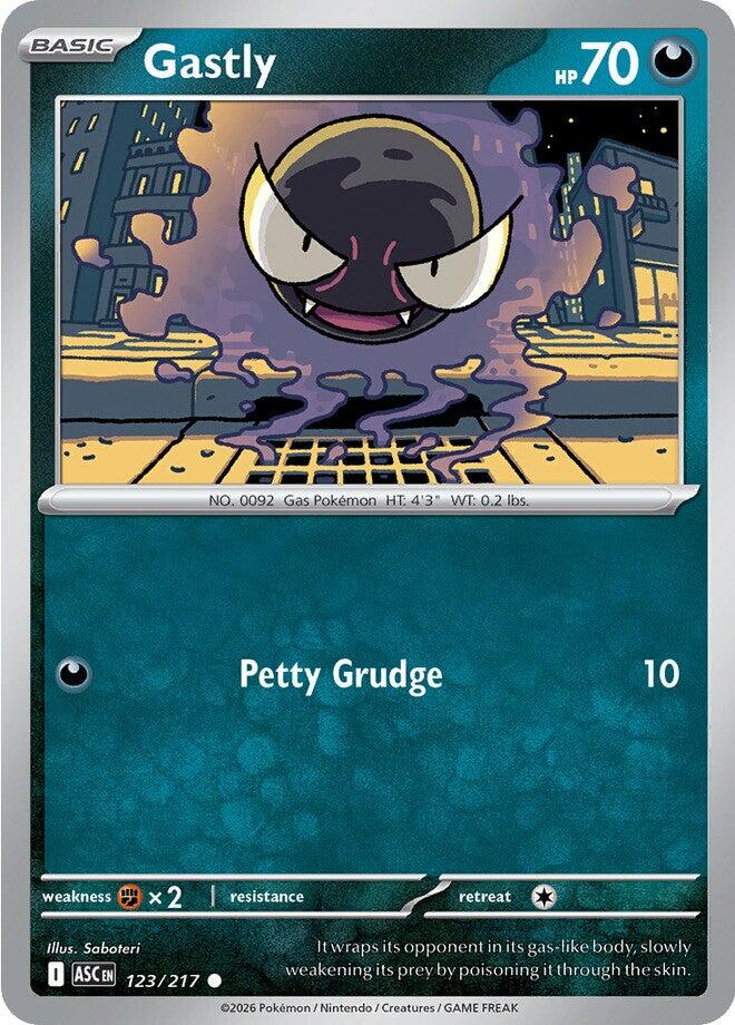 Gastly (123/217) [Mega Evolution: Ascended Heroes] | Shuffle n Cut Hobbies & Games