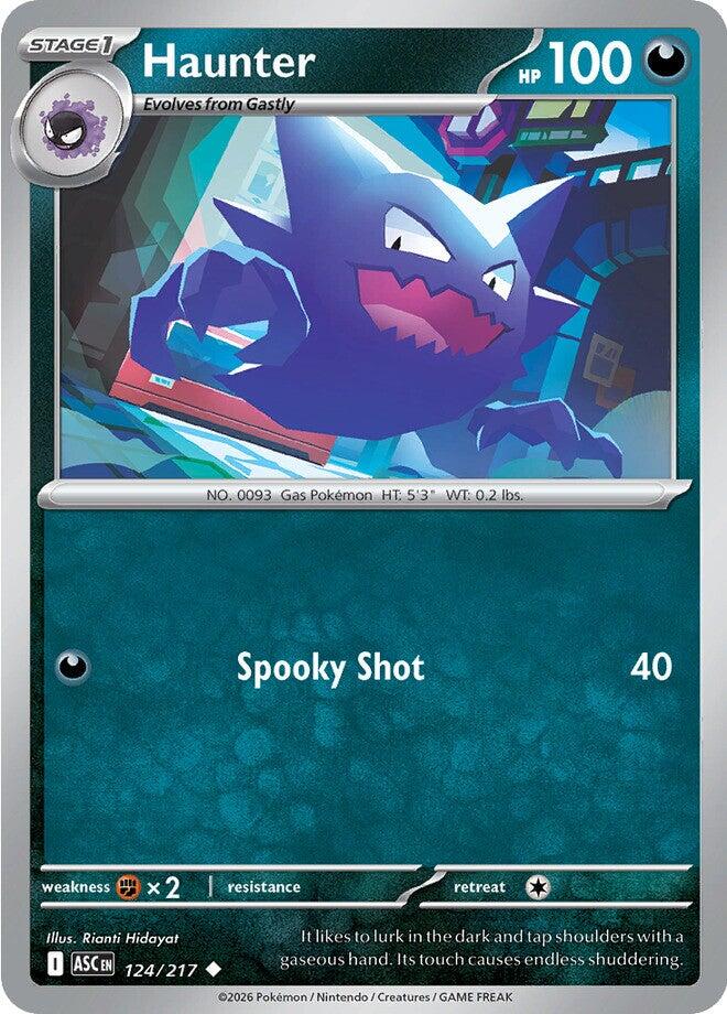 Haunter (124/217) [Mega Evolution: Ascended Heroes] | Shuffle n Cut Hobbies & Games