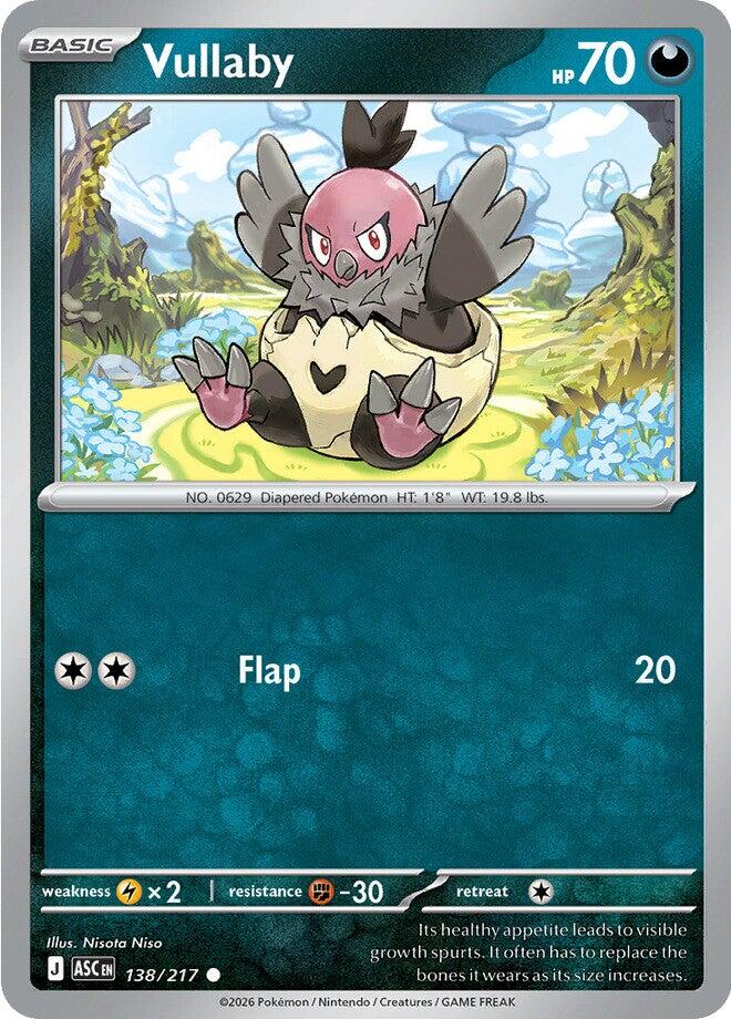 Vullaby (138/217) [Mega Evolution: Ascended Heroes] | Shuffle n Cut Hobbies & Games