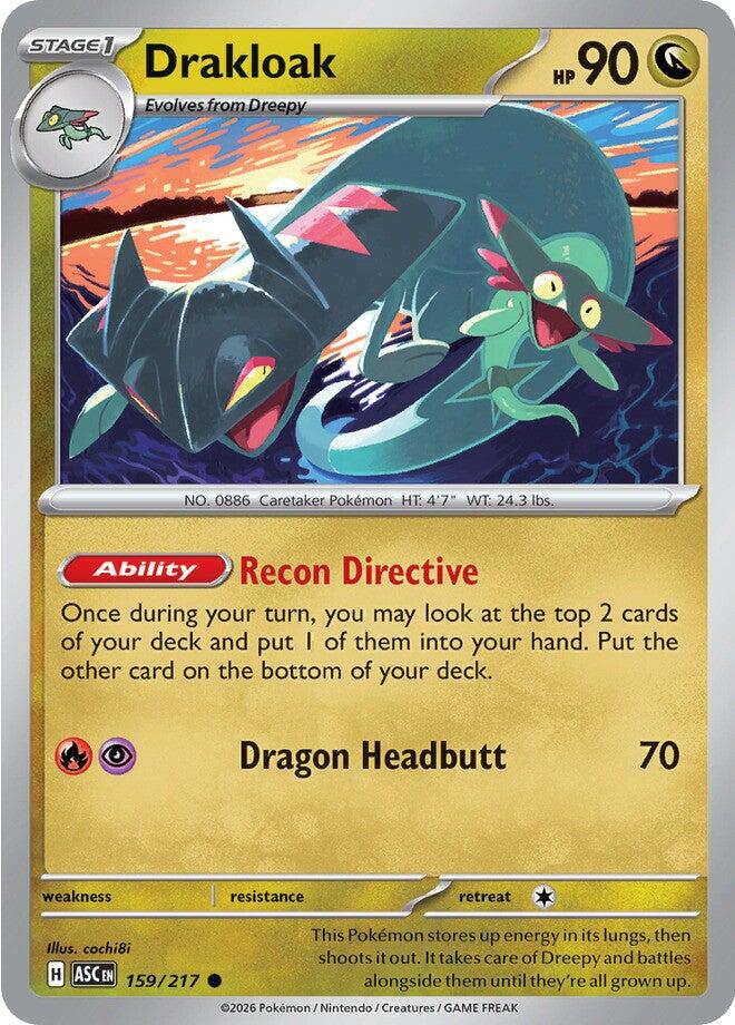 Drakloak (159/217) [Mega Evolution: Ascended Heroes] | Shuffle n Cut Hobbies & Games