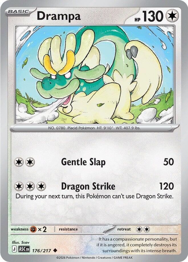 Drampa (176/217) [Mega Evolution: Ascended Heroes] | Shuffle n Cut Hobbies & Games