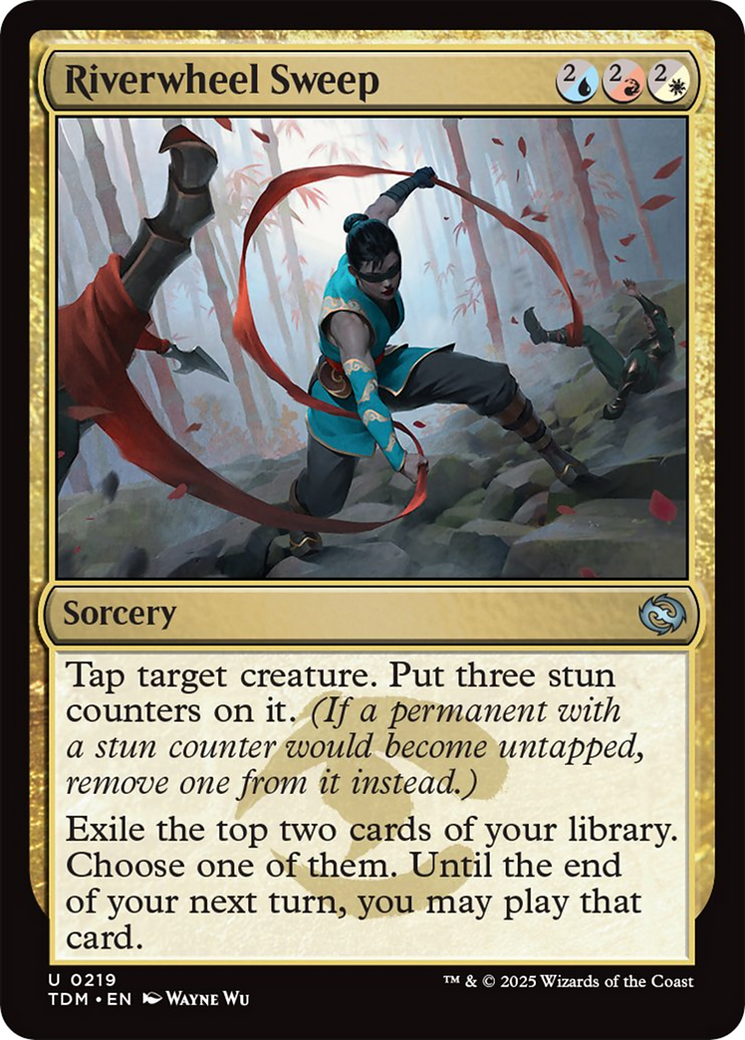 Riverwheel Sweep [Tarkir: Dragonstorm] | Shuffle n Cut Hobbies & Games