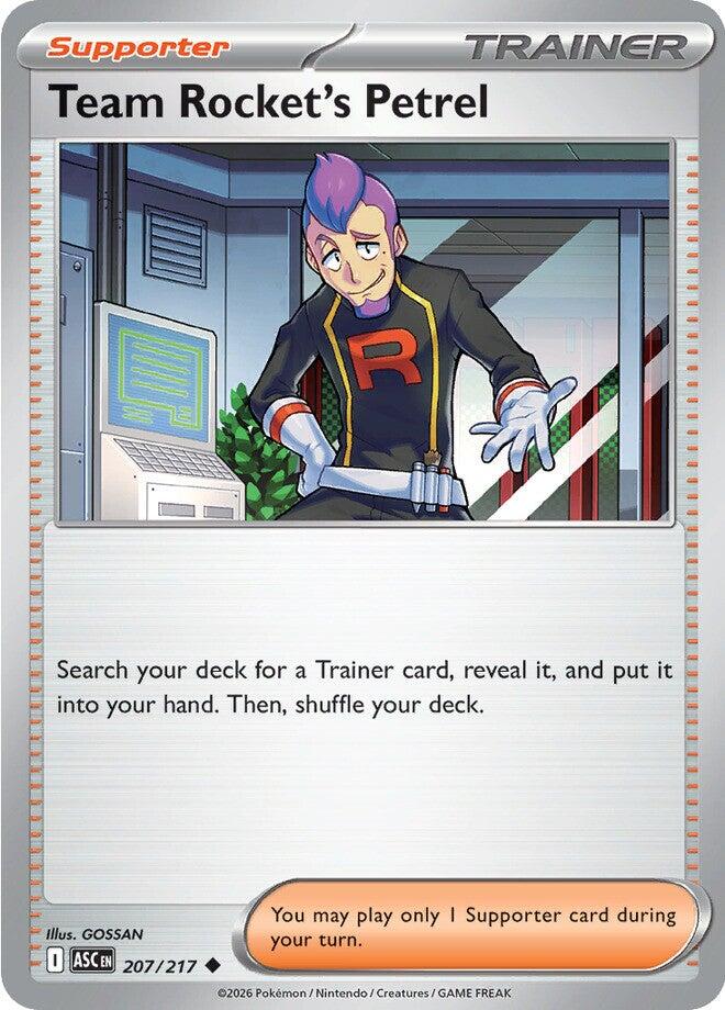 Team Rocket's Petrel (207/217) [Mega Evolution: Ascended Heroes] | Shuffle n Cut Hobbies & Games
