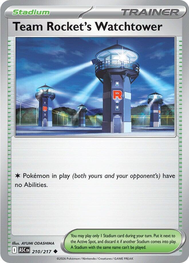 Team Rocket's Watchtower (210/217) [Mega Evolution: Ascended Heroes] | Shuffle n Cut Hobbies & Games